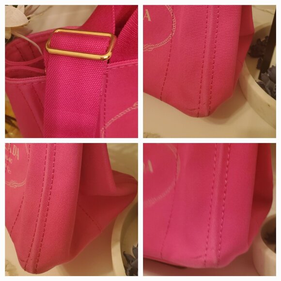 P2-Prada Canapa Tote - Picture 3 of 4